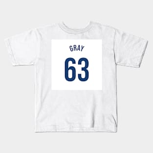 Gray 63 Home Kit - 22/23 Season Kids T-Shirt